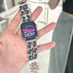 Y2K Denim Chain Apple Watch Band