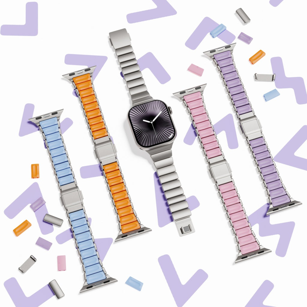 GEMINI Magnetic Stainless Steel Band For Apple Watch