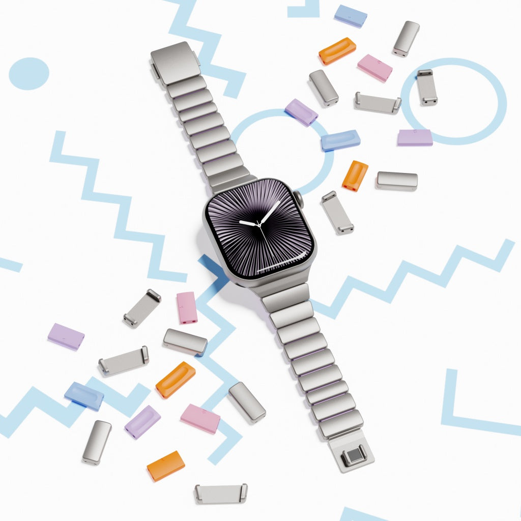 GEMINI Magnetic Stainless Steel Band For Apple Watch