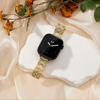 Merelle Scale Crystal Band For Apple Watch