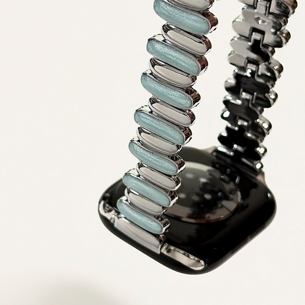 Luna Pebble Metal Bracelet Band For Apple Watch