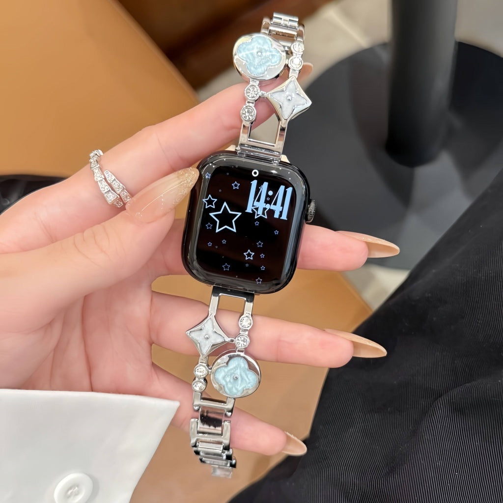 Rosalie Floral Charm Band for Apple Watch