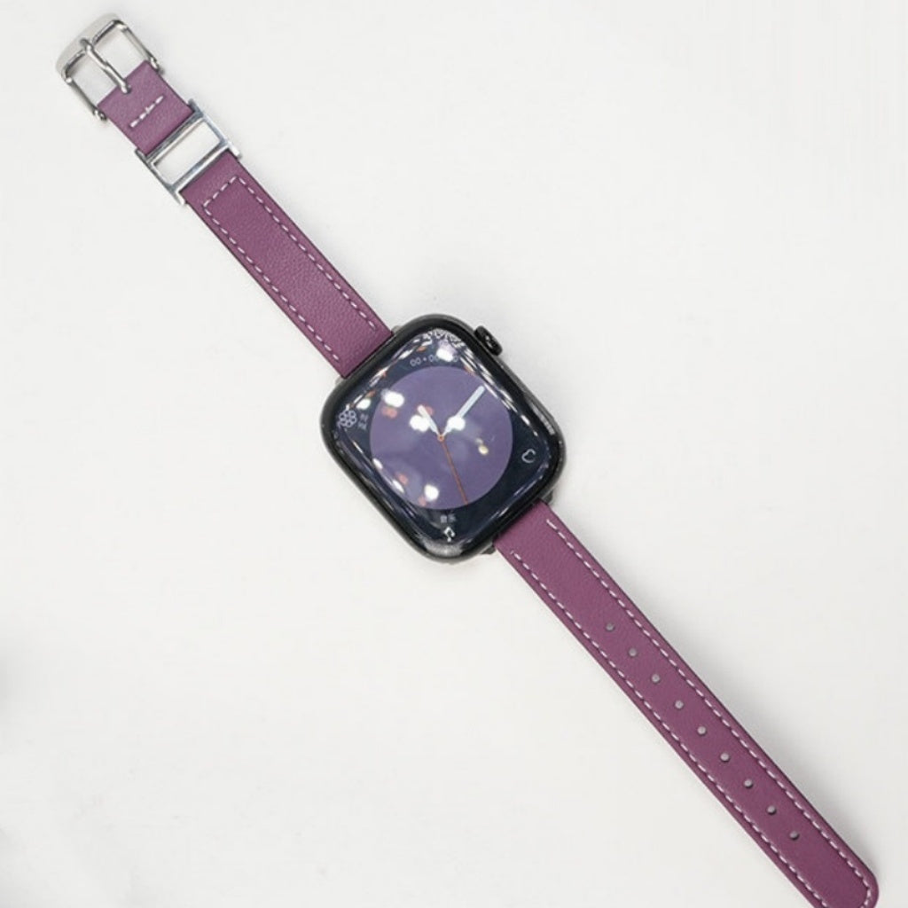 Veloura Leather Band for Apple Watch