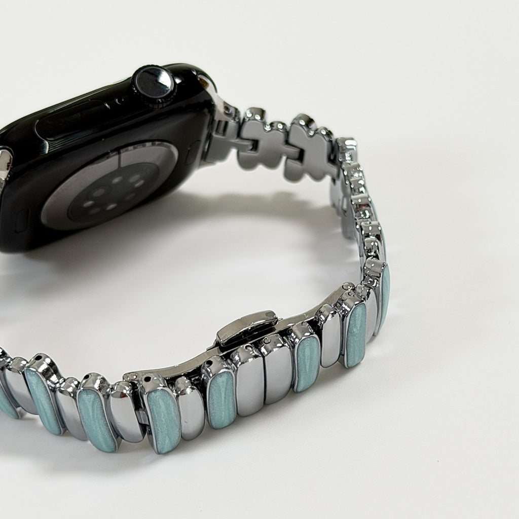 Luna Pebble Metal Bracelet Band For Apple Watch