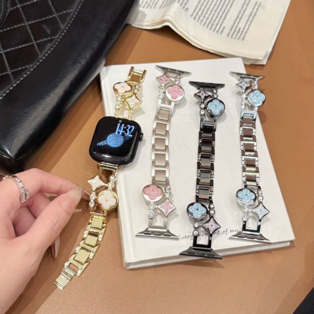 Rosalie Floral Charm Band for Apple Watch