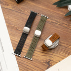 Monza Perforated Leather Band for Apple Watch