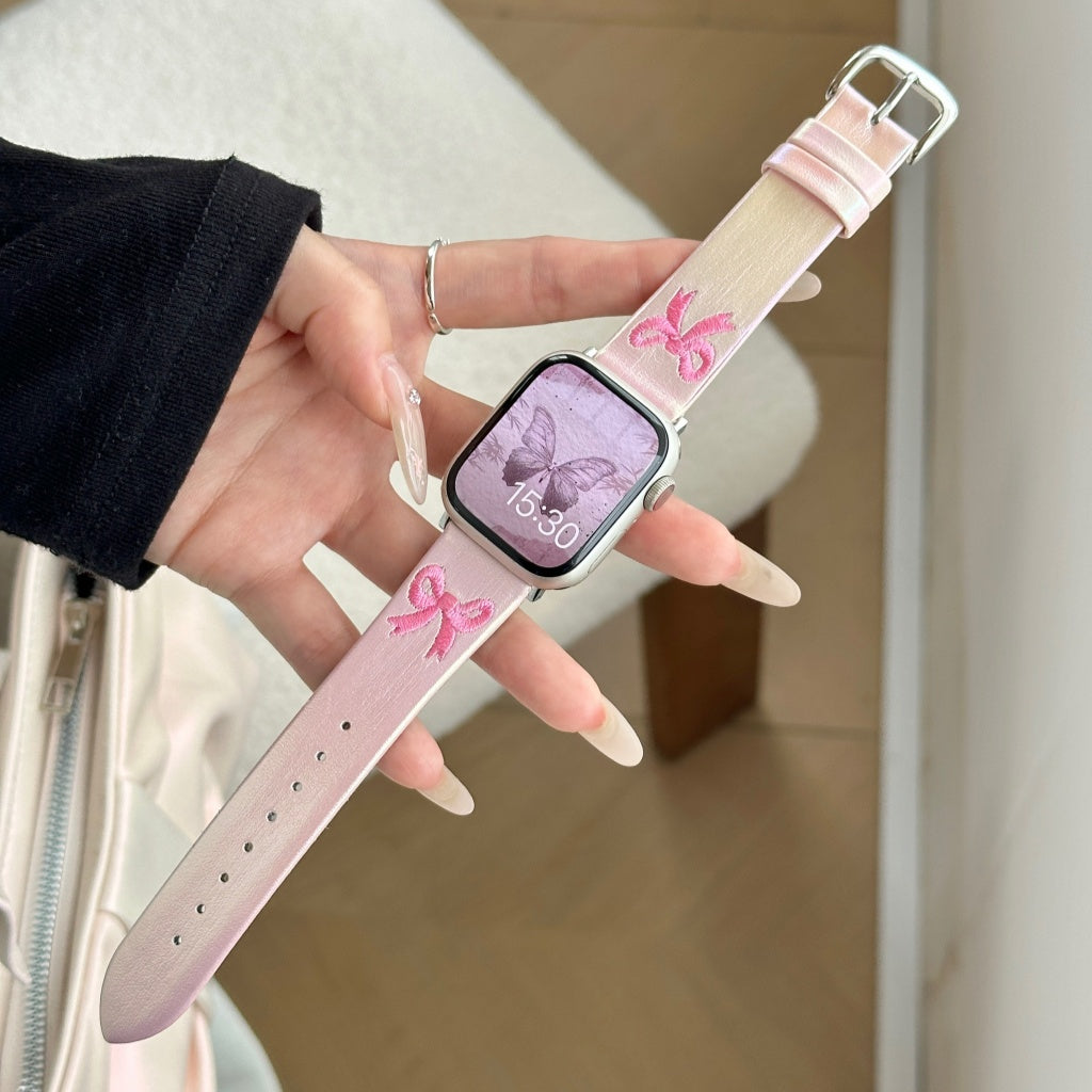 Cute Bowknot Apple Watch Strap