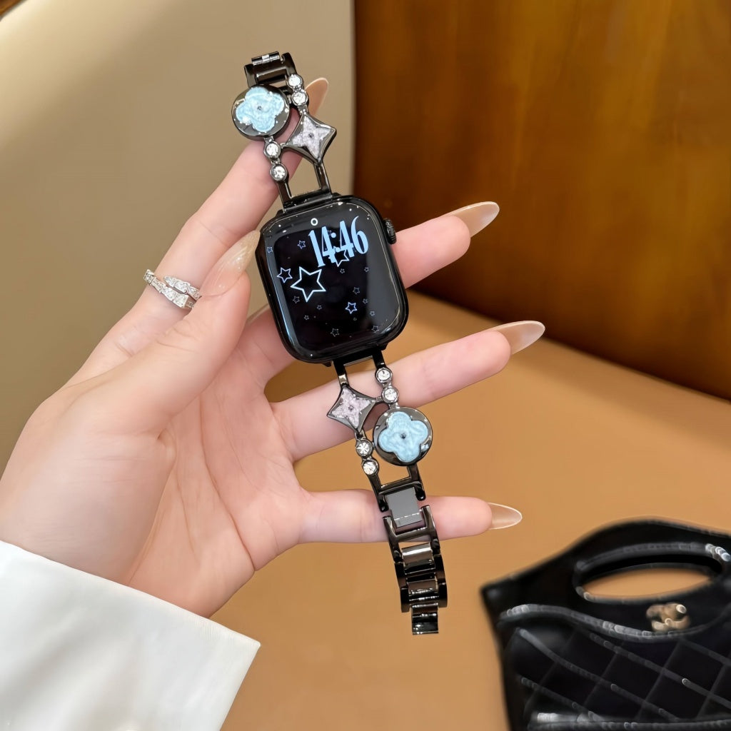 Rosalie Floral Charm Band for Apple Watch