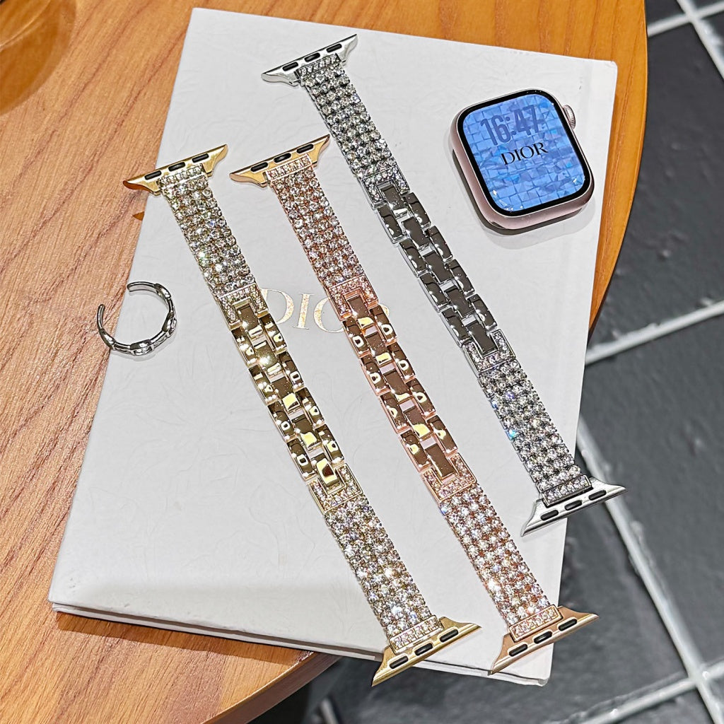 Diamond Chain Metal Band For Apple Watch
