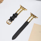 Aurelia Elegant Leather Band For Apple Watch