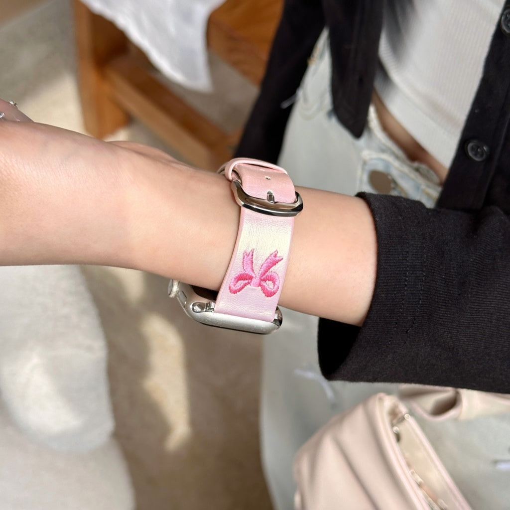 Cute Bowknot Apple Watch Strap