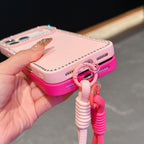Luxury Bling Phone Cover with Strap