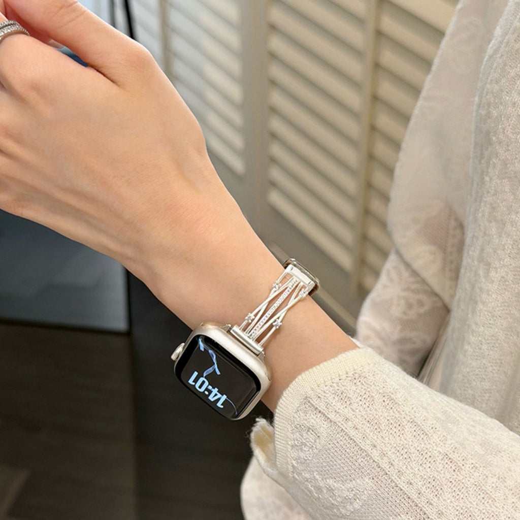 Stellar Orbit Leather Band For Apple Watch