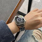 Retro Chrome Hearts Metal Apple Watch Band