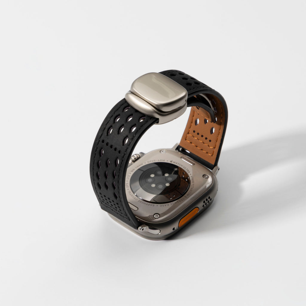 Monza Perforated Leather Band for Apple Watch