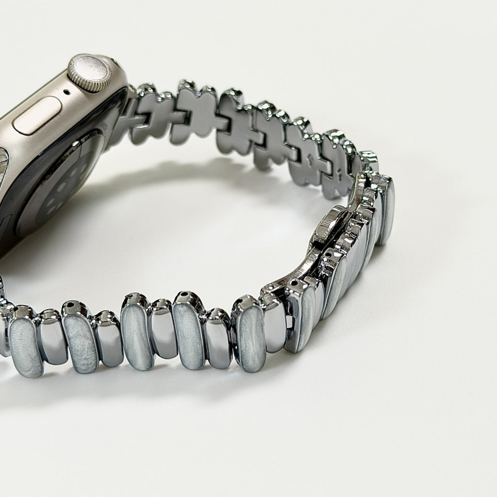 Luna Pebble Metal Bracelet Band For Apple Watch