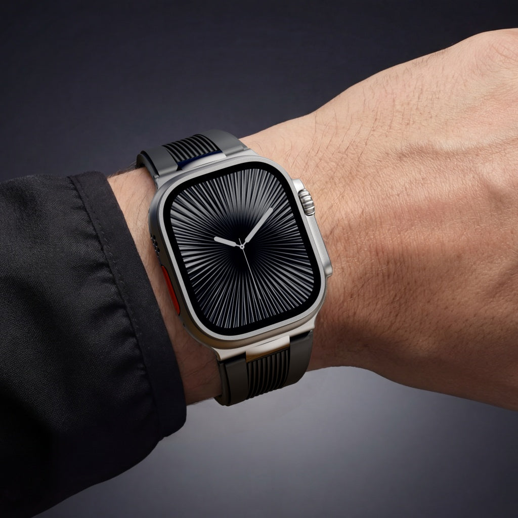 Modern Ribbed Band For Apple Watch