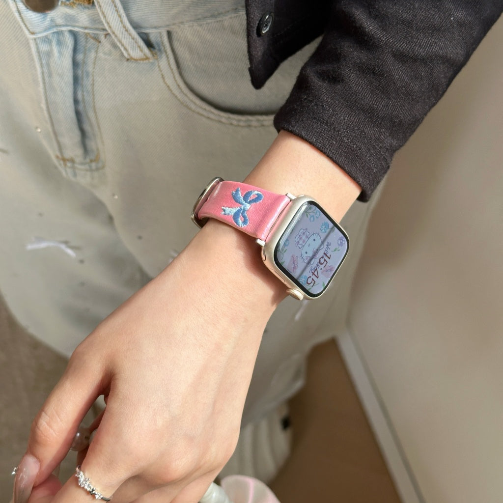 Cute Bowknot Apple Watch Strap