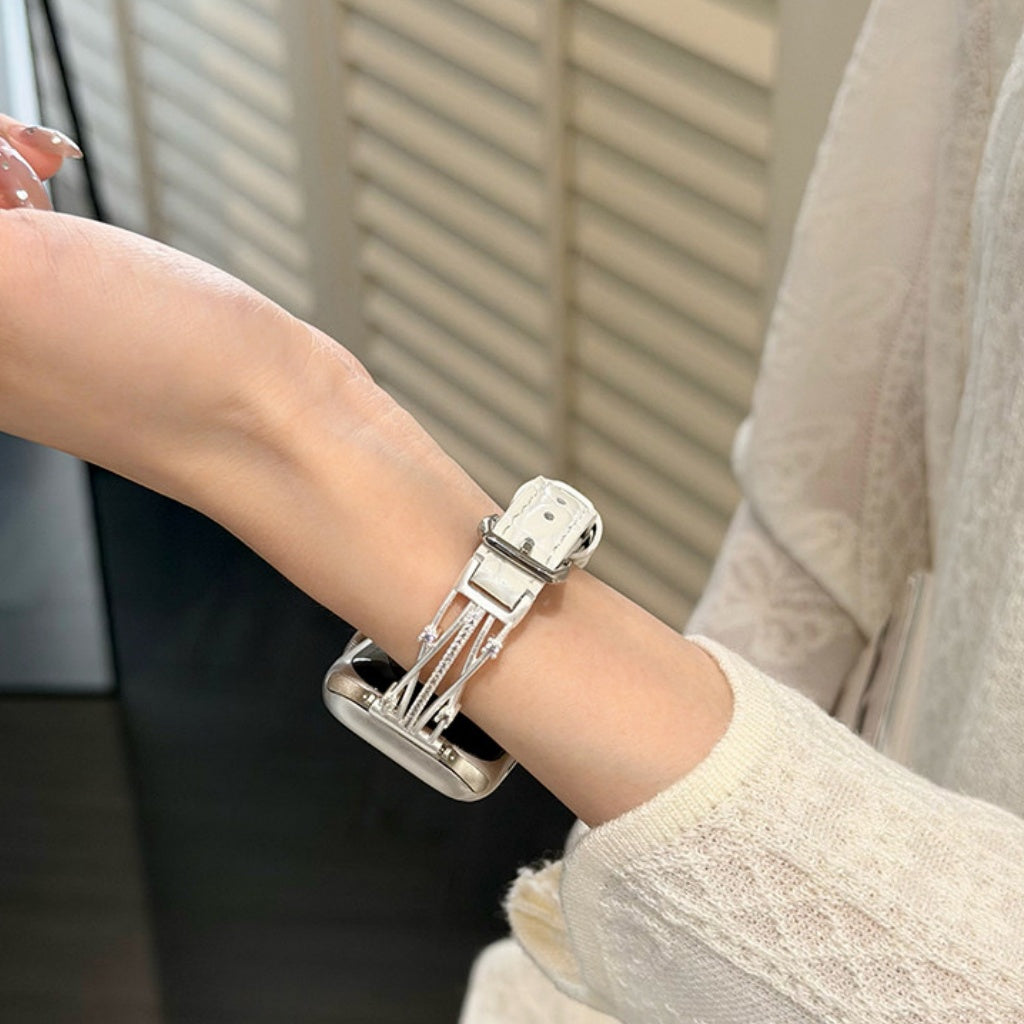 Stellar Orbit Leather Band For Apple Watch