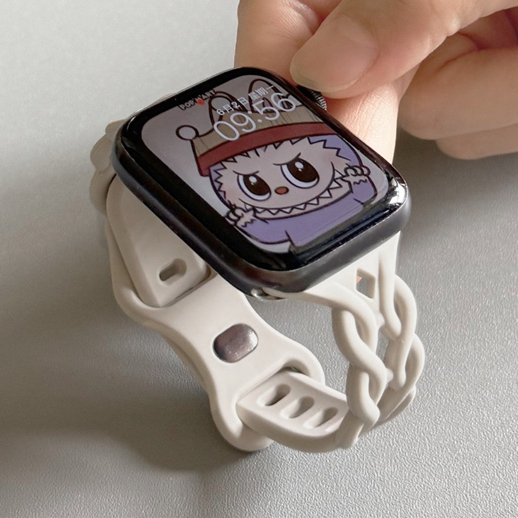 Braid Silicone Apple Watch Band