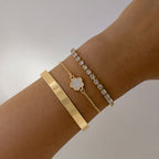 Five-Leaf Clover Bracelet Set