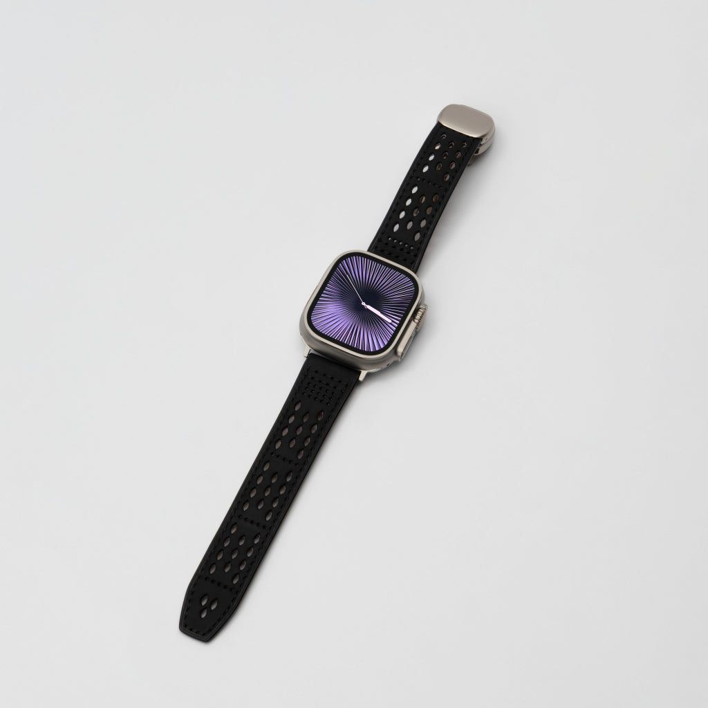 Monza Perforated Leather Band for Apple Watch