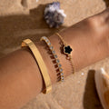 Five-Leaf Clover Bracelet Set