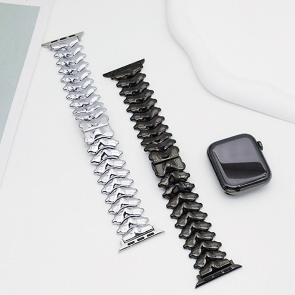 Vertebrae Stainless Steel Band For Apple Watch
