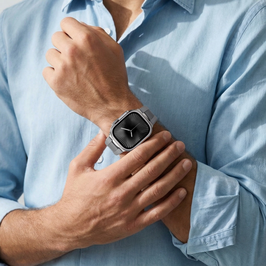 Modern Ribbed Band For Apple Watch
