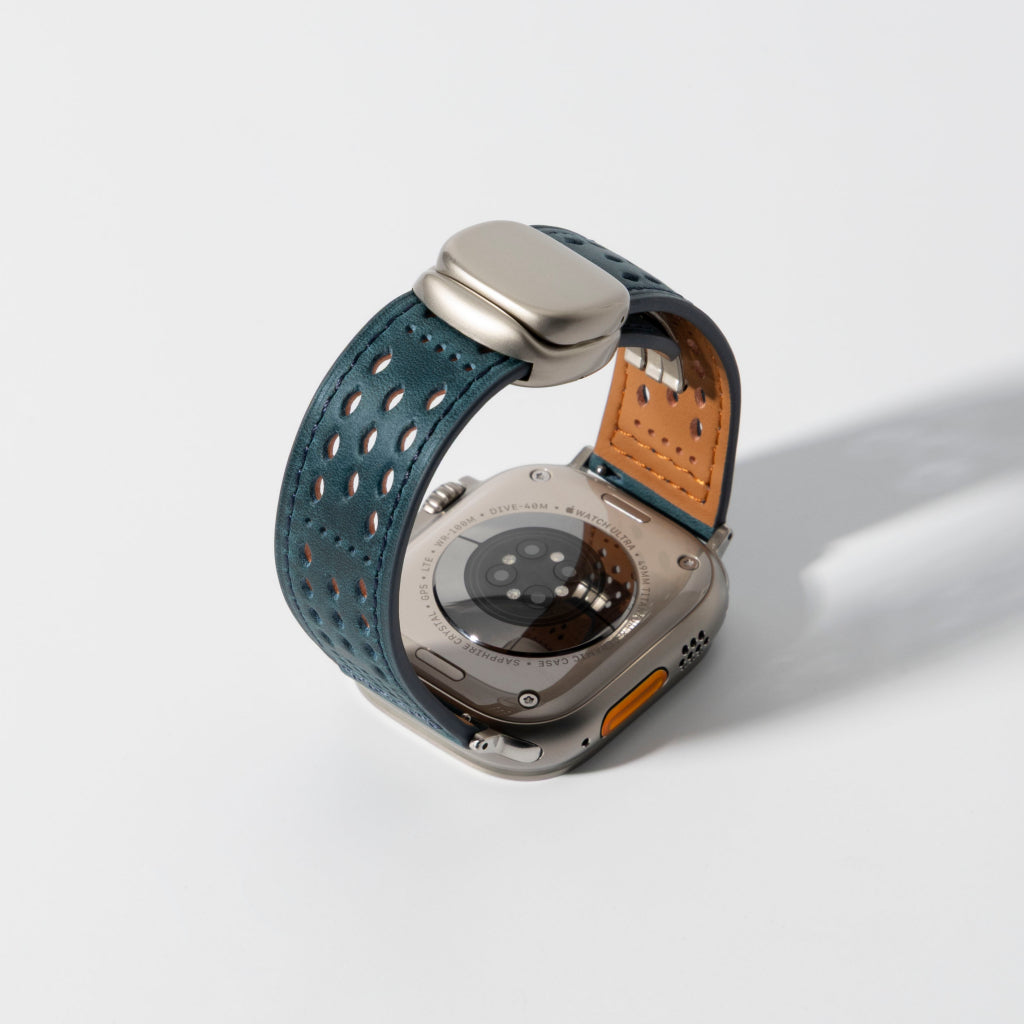 Monza Perforated Leather Band for Apple Watch