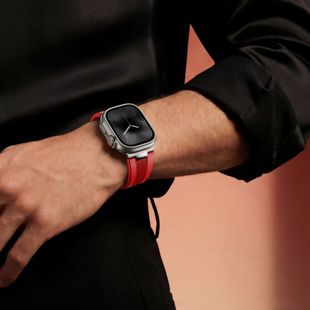 Modern Ribbed Band For Apple Watch