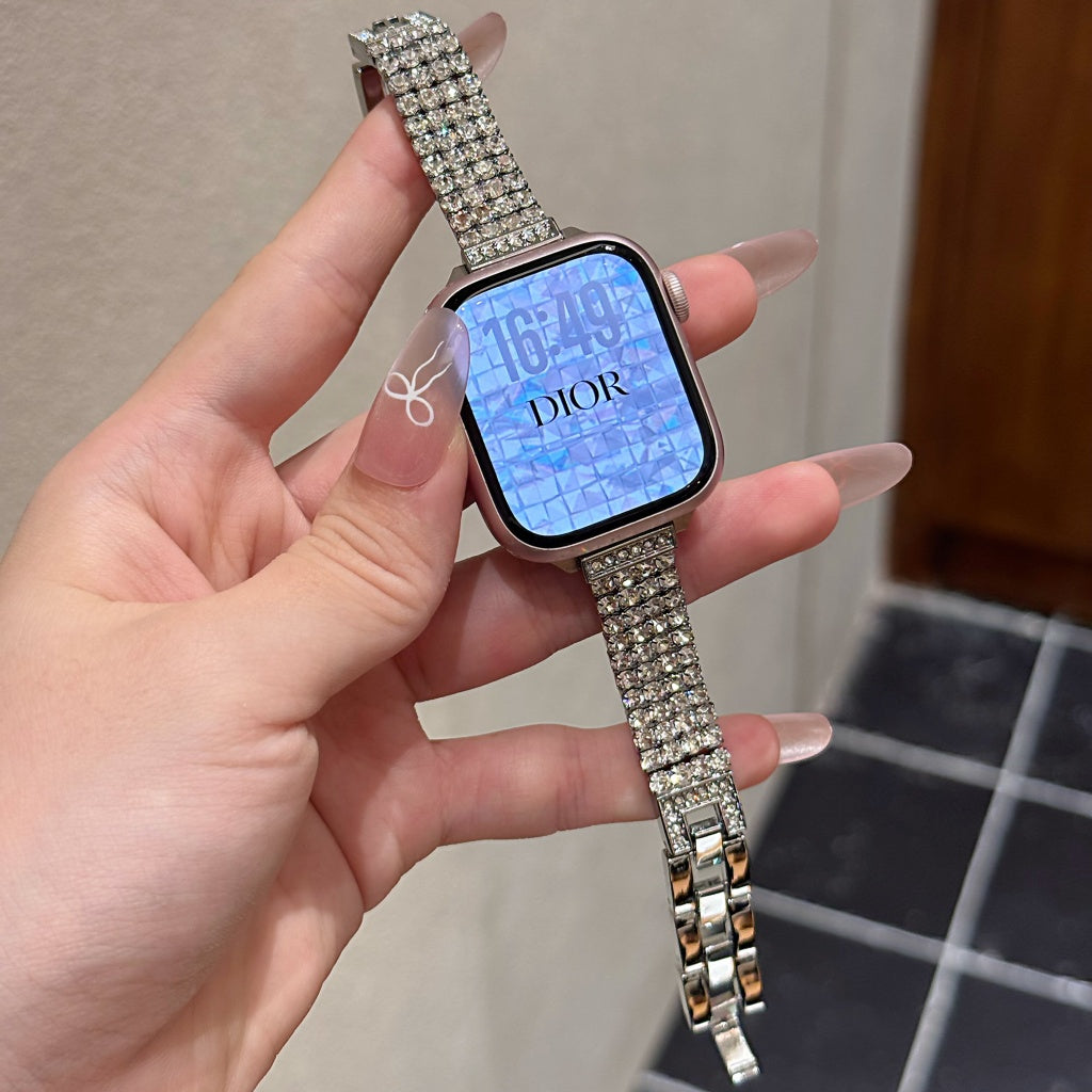 Diamond Chain Metal Band For Apple Watch