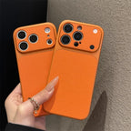 Leather-Trimmed Premium Case For Iphone