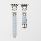 Rosabelle Butterfly Leather Band for Apple Watch