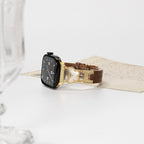 Rosabelle Butterfly Leather Band for Apple Watch