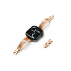 Celestine Crystal Leather Band For Apple Watch