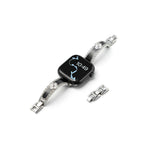 Celestine Crystal Leather Band For Apple Watch