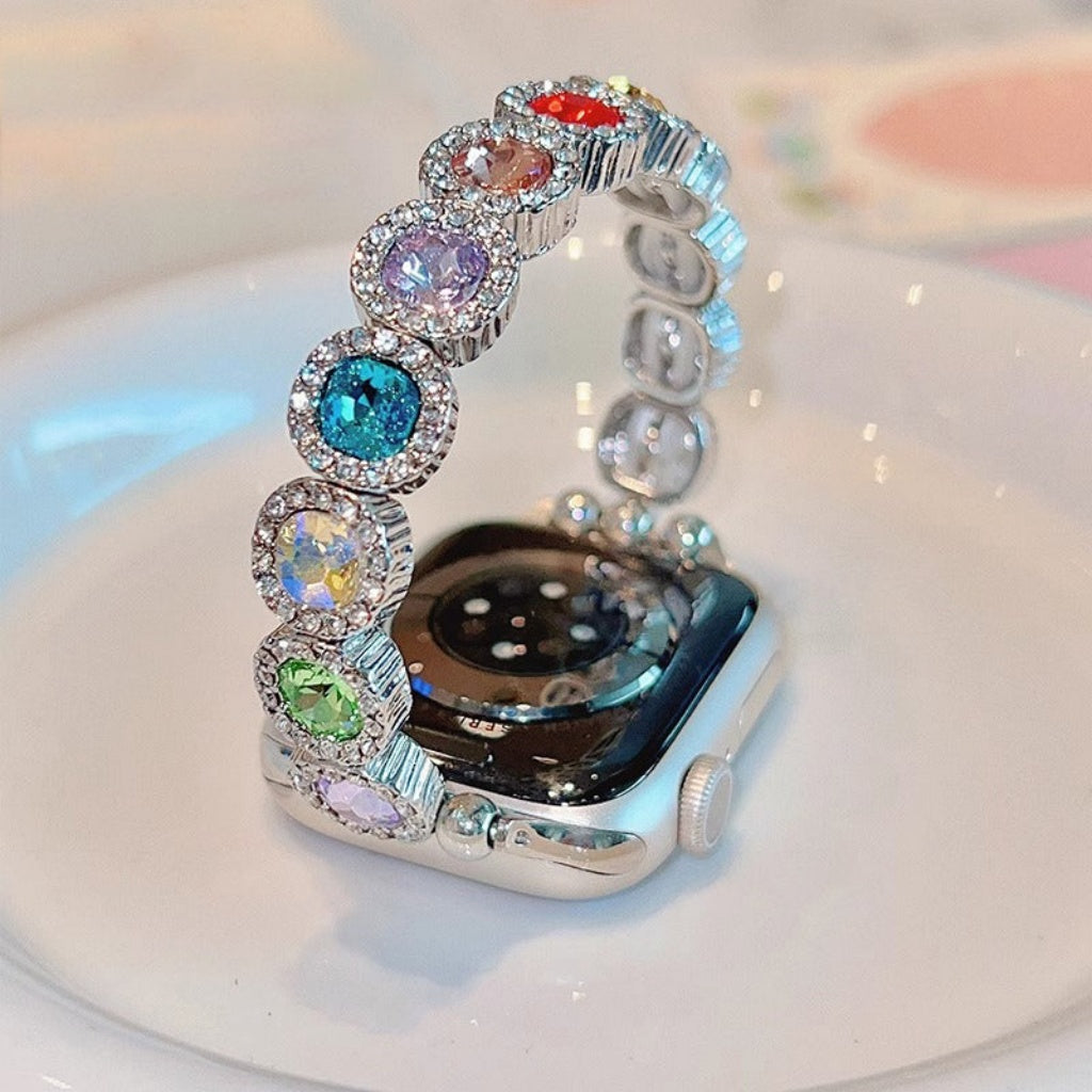 Aurora Gemstone Charm Bracelet