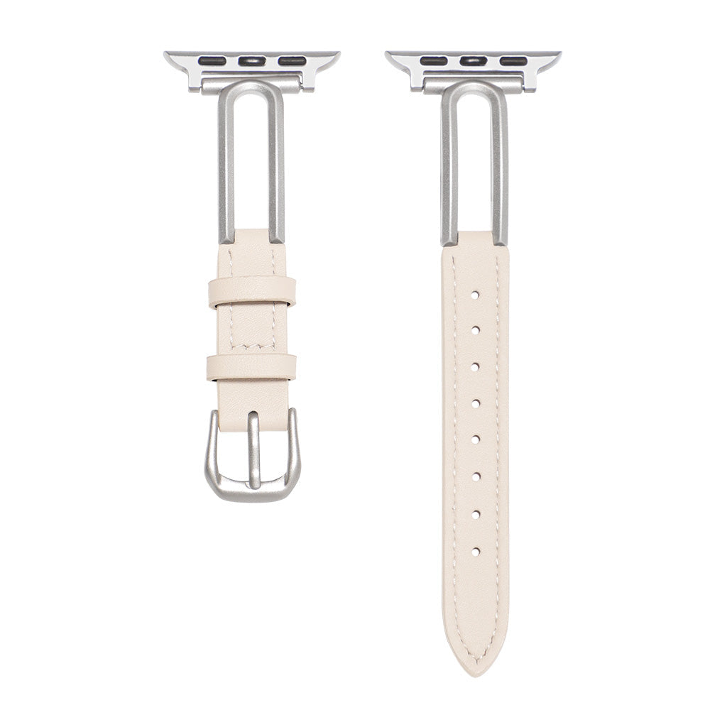 Aurelia Elegant Leather Band For Apple Watch