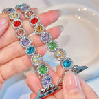 Aurora Gemstone Charm Bracelet