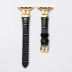 Vivienne Crocodile Leather Band For Apple Watch
