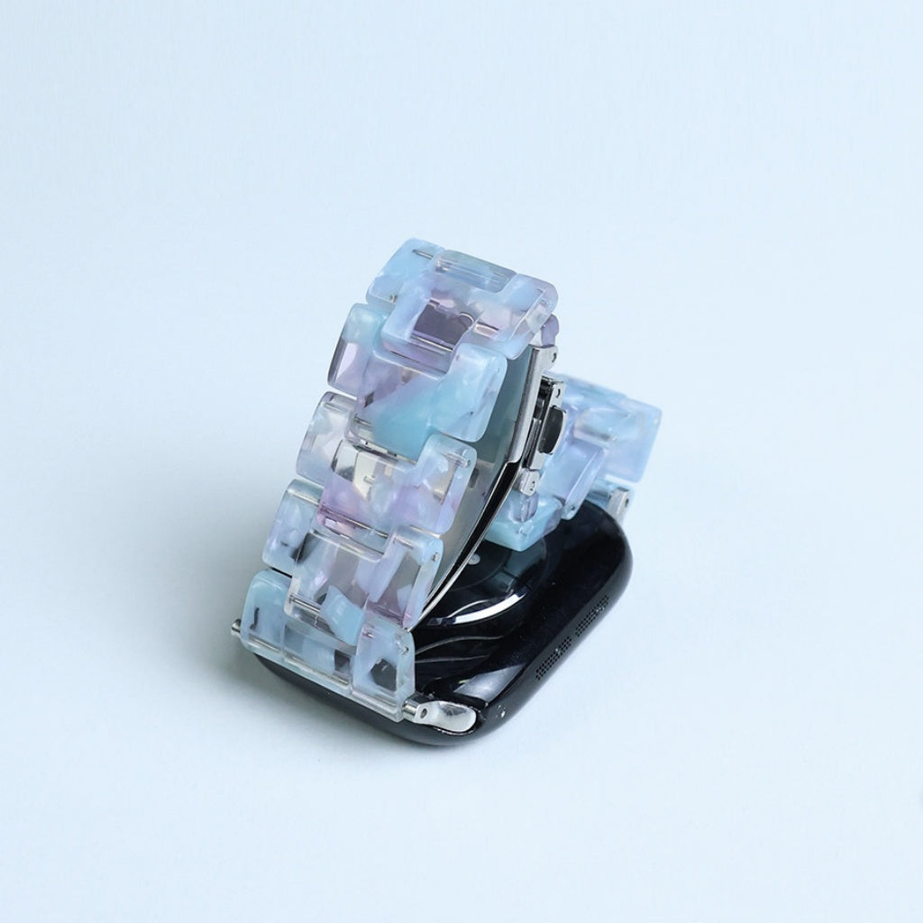 Amber Resin Apple Watch Band