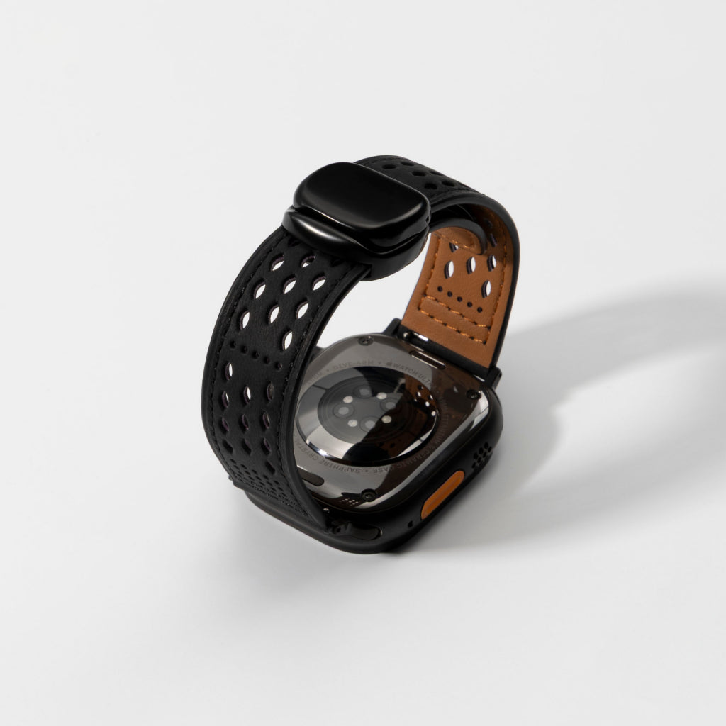 Monza Perforated Leather Band for Apple Watch