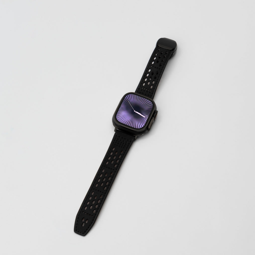 Monza Perforated Leather Band for Apple Watch