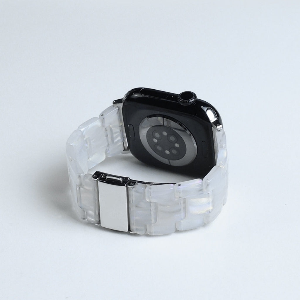 Amber Resin Apple Watch Band