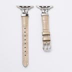 Vivienne Crocodile Leather Band For Apple Watch