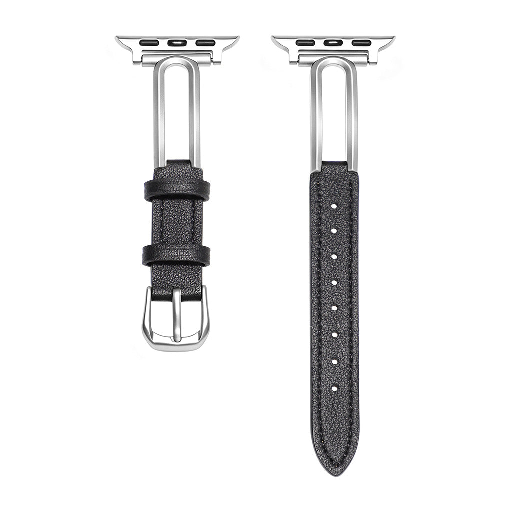 Aurelia Elegant Leather Band For Apple Watch