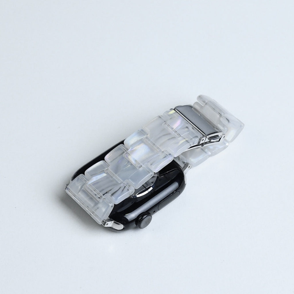 Amber Resin Apple Watch Band