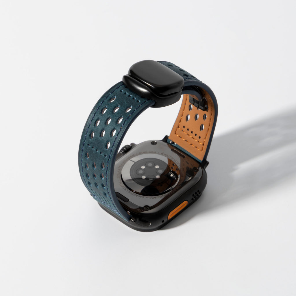 Monza Perforated Leather Band for Apple Watch