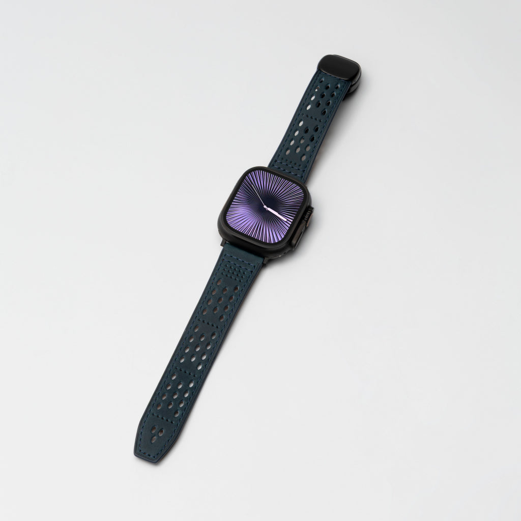 Monza Perforated Leather Band for Apple Watch